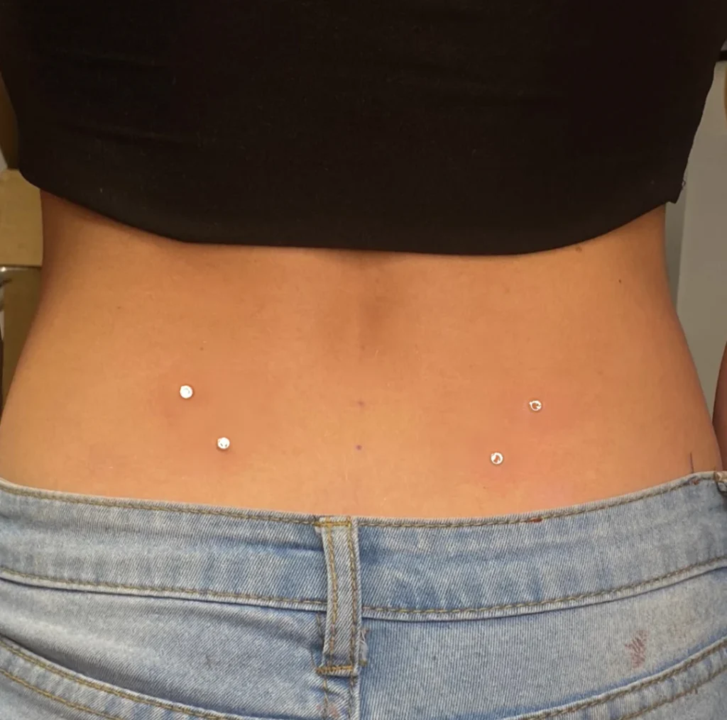 Surface Piercing Platinum Piercing San Antonio, TX
