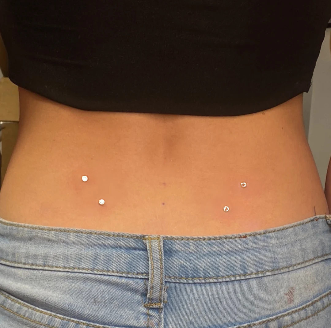 Surface Piercing Platinum Piercing San Antonio, TX
