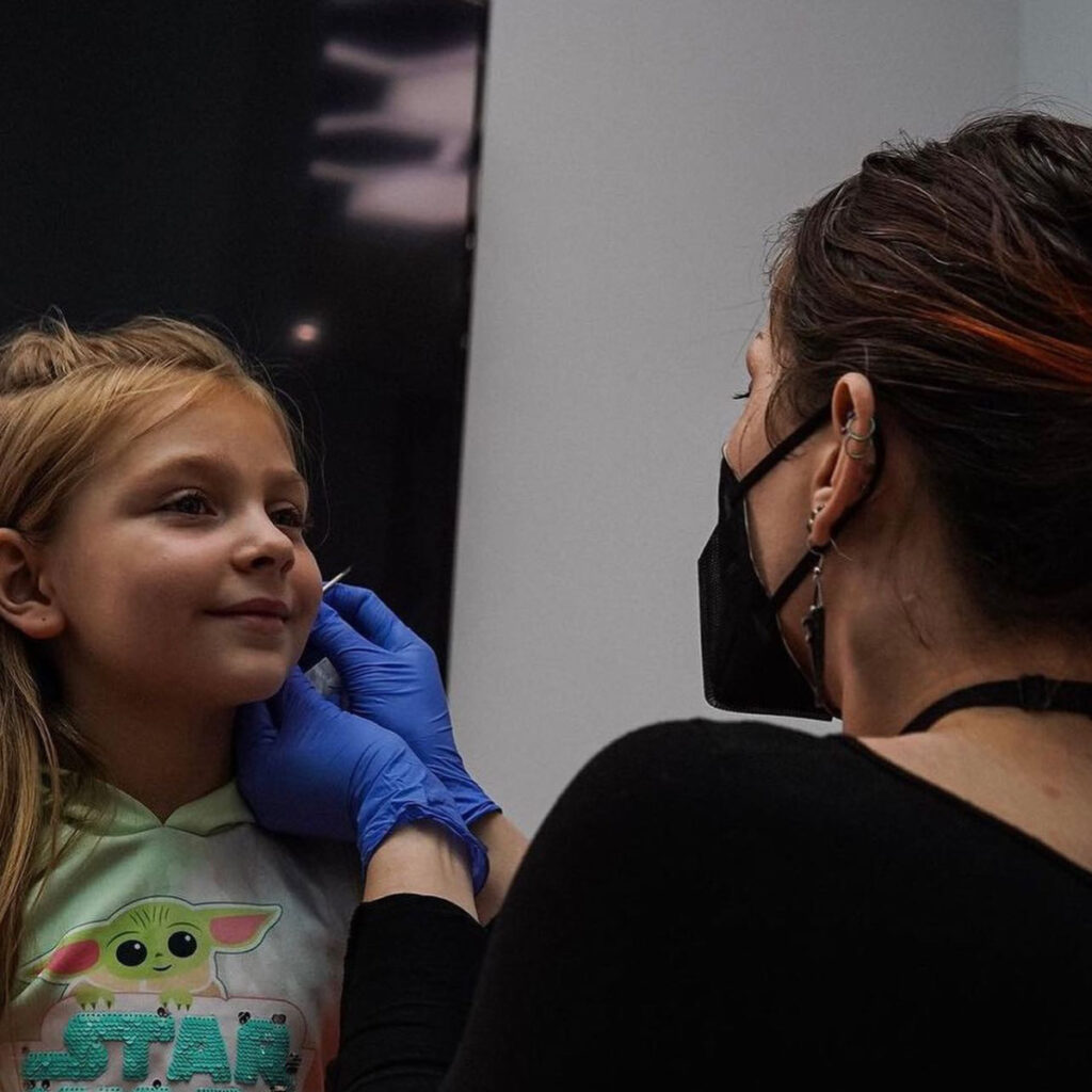 Kids Ear Piercings Studio-Platinum Tattoos & Piercings