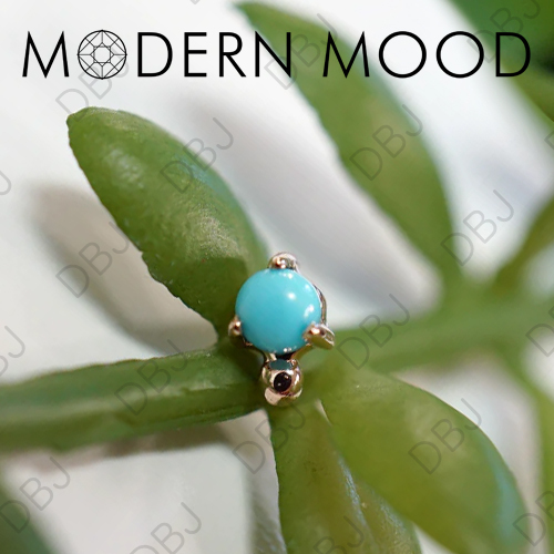 Opal earring made by Modern mood jewelry