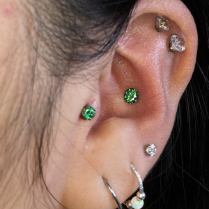 Rook Piercing Platinum Tattoos & Piercings San Antonio, TX