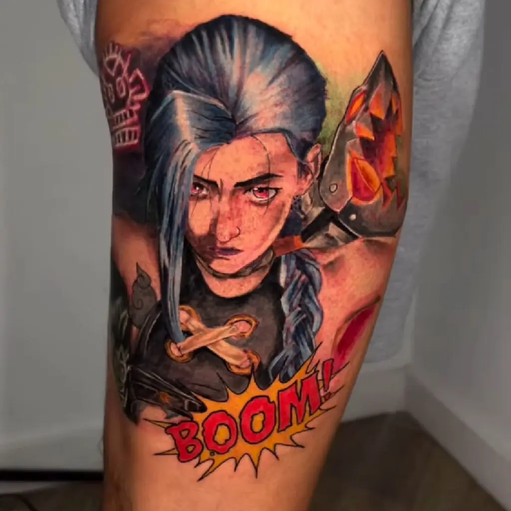 Anime Tattoos San Antonio